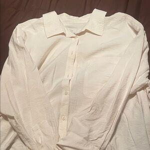 Classic White Men's Shirt